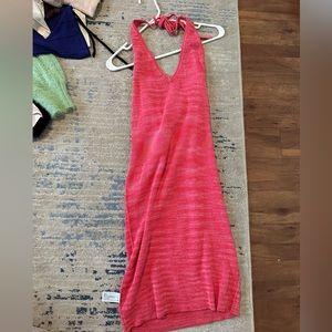 pink sun dress